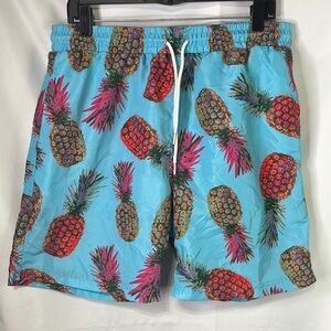 Edgar + Ash pineapple, swim trunks